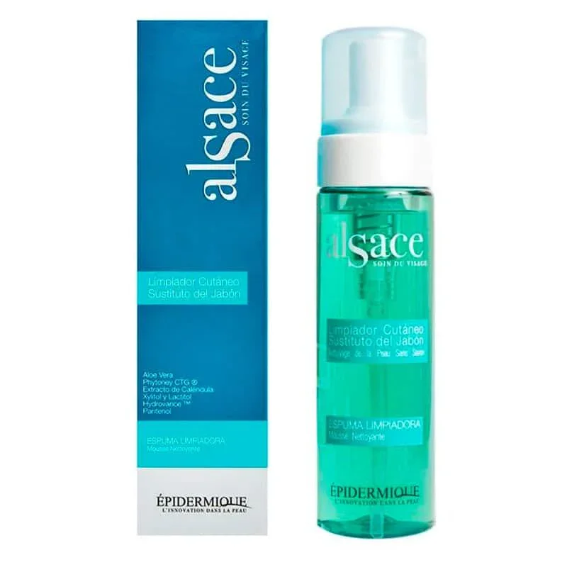 Alsace Espuma Limpiadora 200ml ÉPIDERMIQUE®