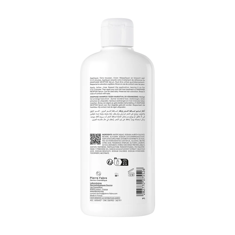 Anaphase+ Shampoo Ducray 400ml Percos® - Image 2