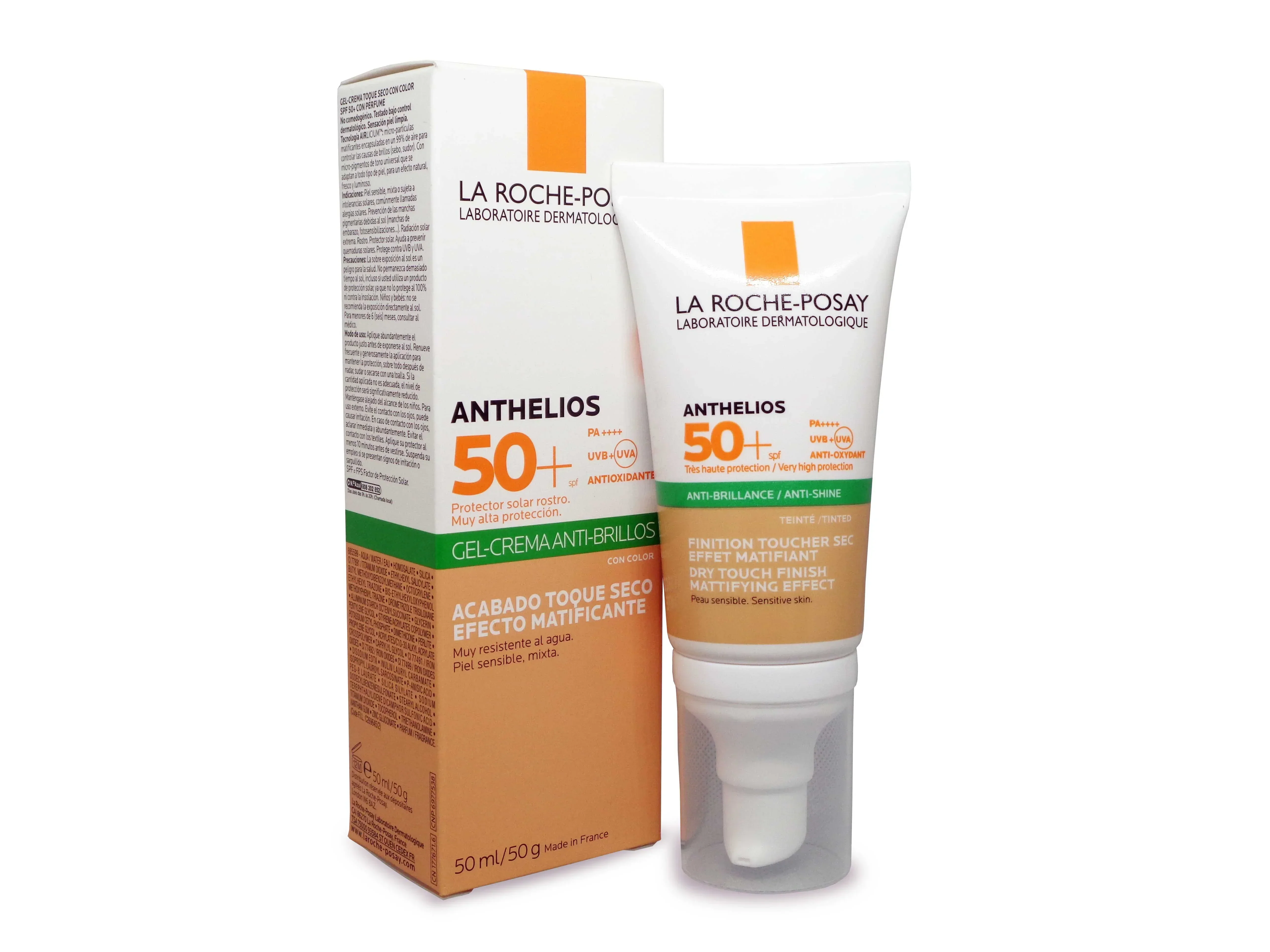 Anthelios XL Gel con Color Protector Solar SPF 50+ LA ROCHE POSAY®
