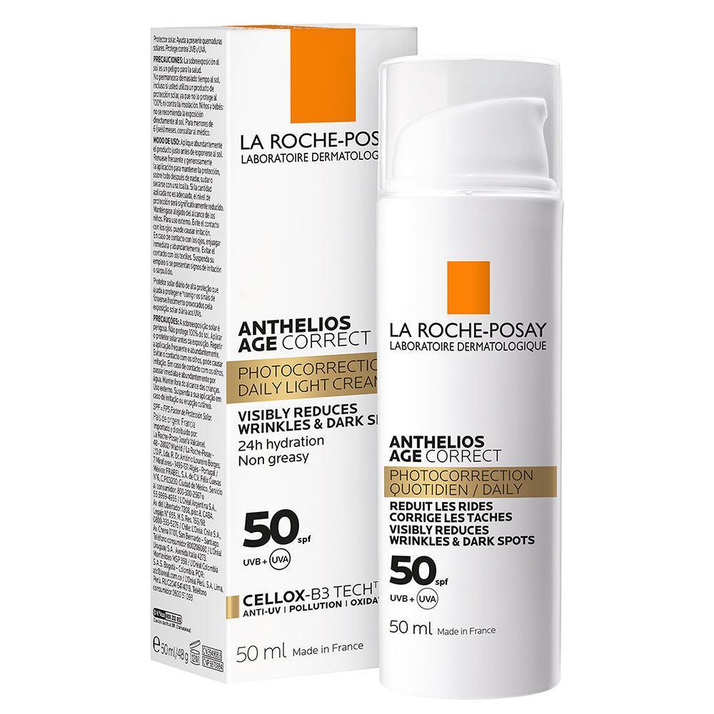 Anthelios Age Correct Protector Solar Facial SPF50+ 50ml LA ROCHE POSAY®