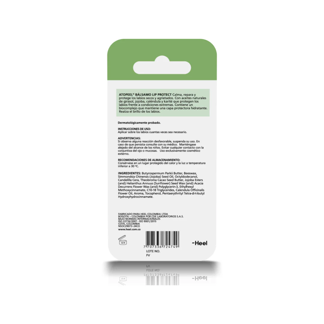 Atopeel Balsamo Lip Protect Menta 4g HEEL® - Image 3