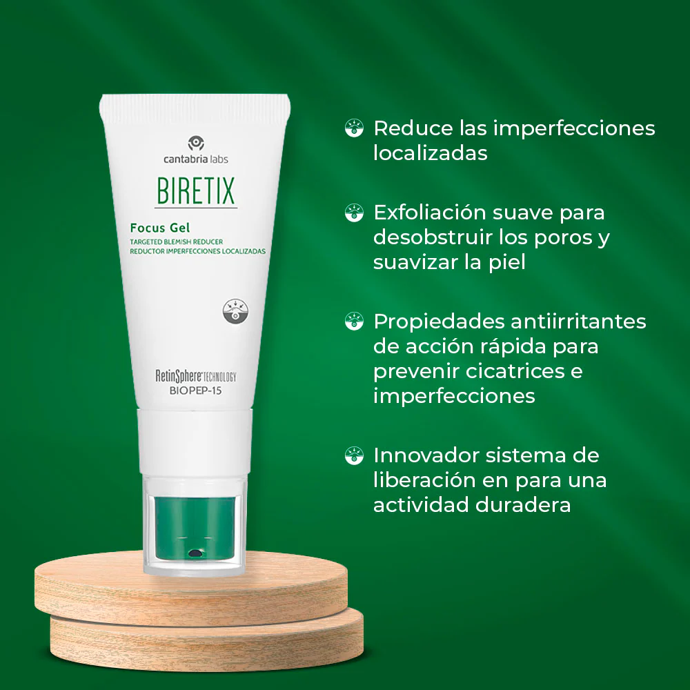Biretix Focus Gel 15ml CANTABRIA® - Image 3
