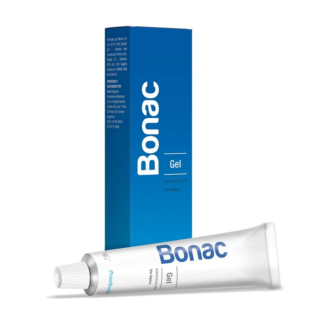 Bonac Gel Eritromicina 4% 30g MEDIHEALTH®