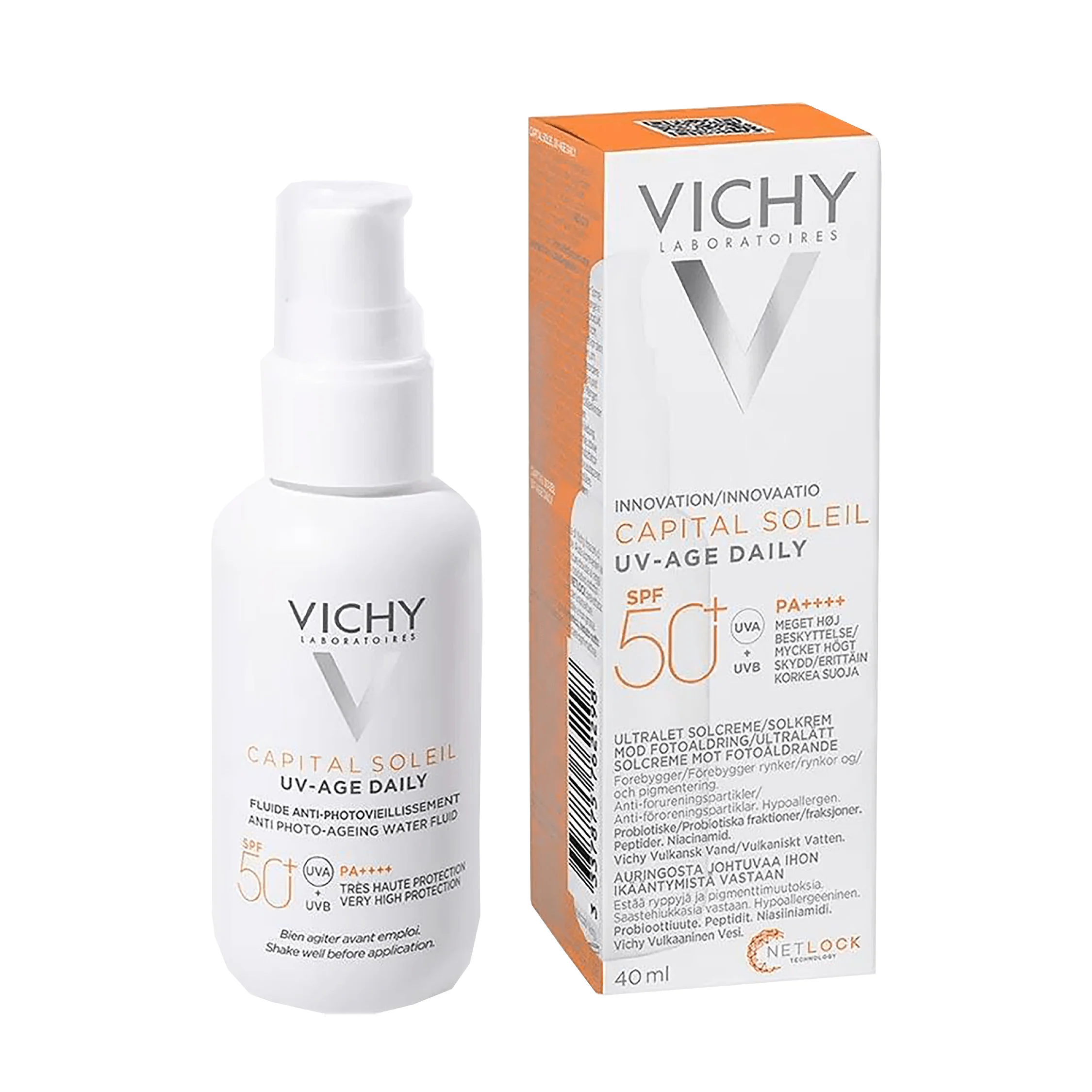 Capital Soleil Protector Solar SPF50 Uv Age Dayli 40ml VICHY®