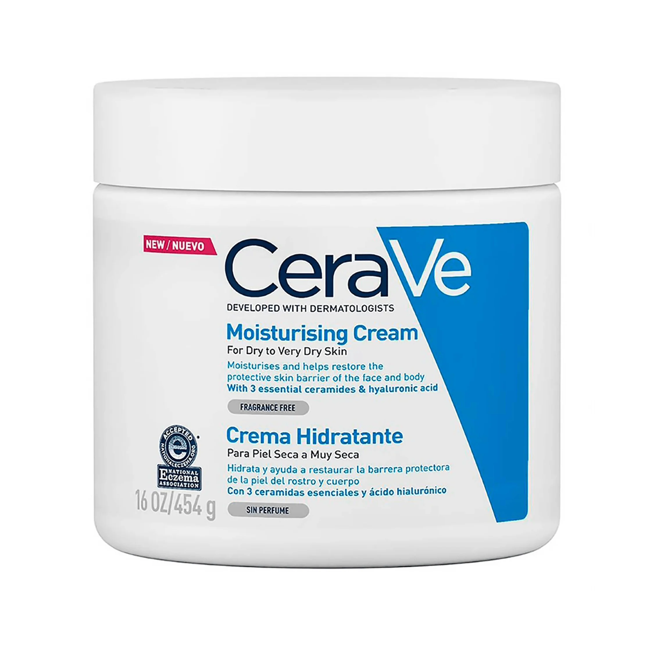 Crema Hidratante Moisturizing 16oz/454gr CERAVE®