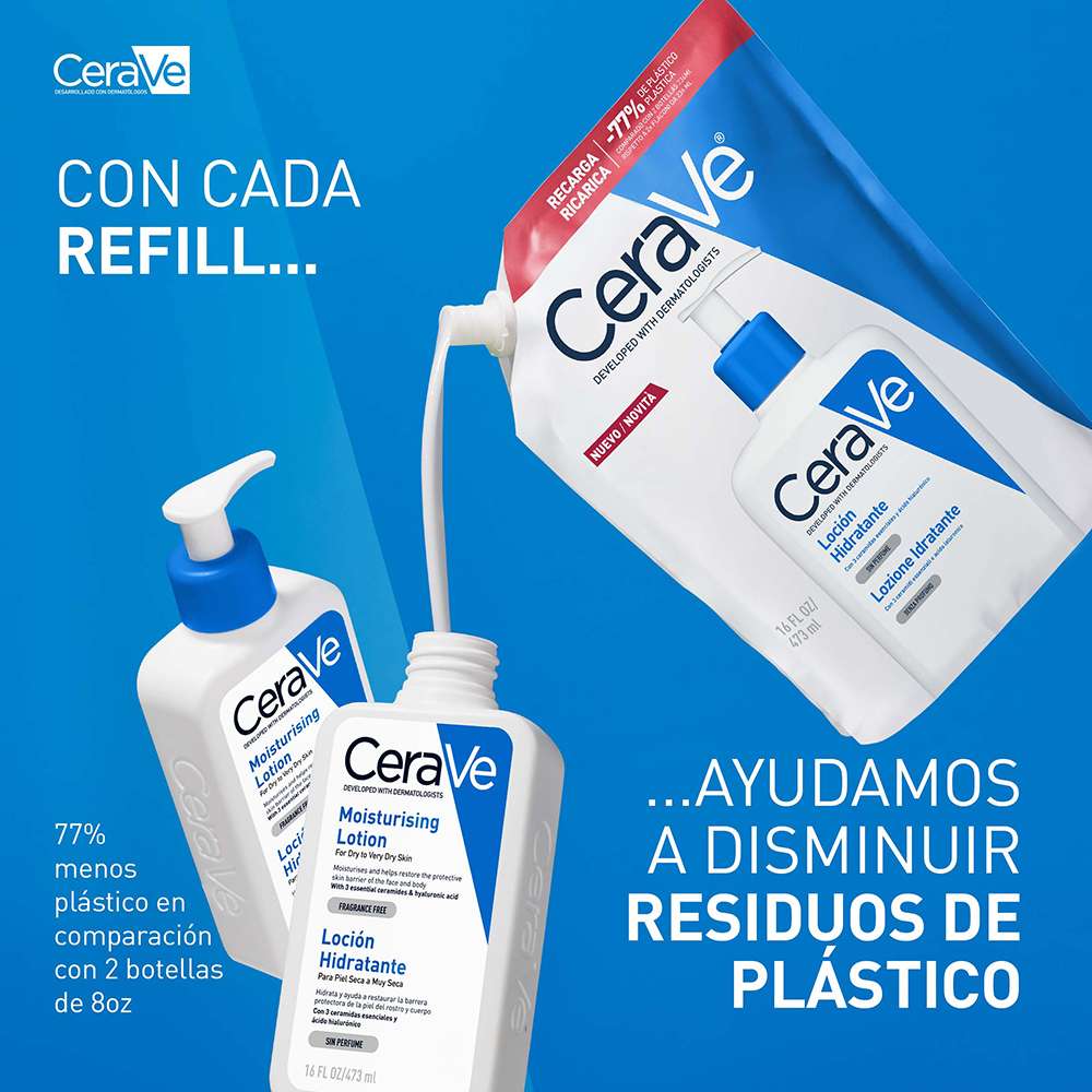 Refill Loción Hidratante 473ml CERAVE® - Image 2