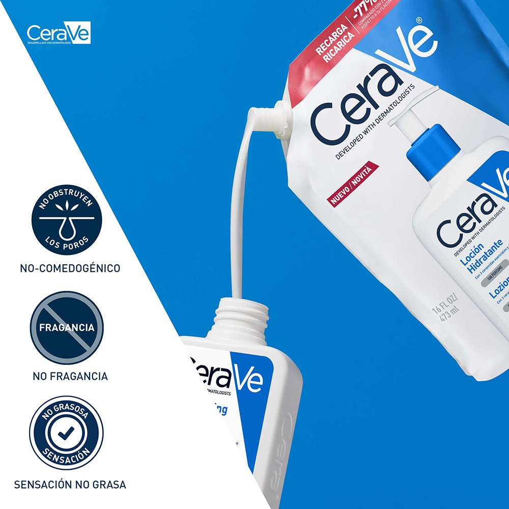 Refill Loción Hidratante 473ml CERAVE® - Image 4