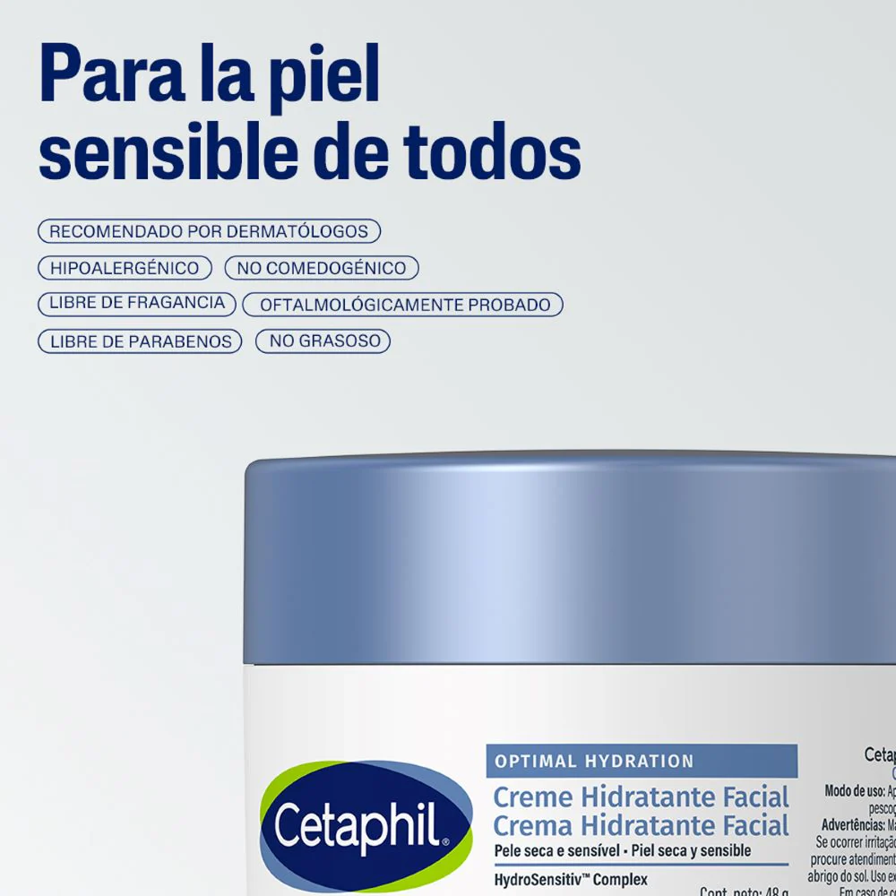 Optimal hydration Crema Facial de Día 48gr CETAPHIL® - Image 3