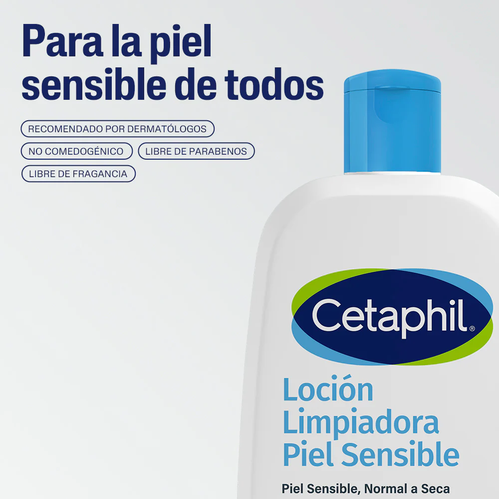 Loción Limpiadora Piel Sensible 237ml CETAPHIL® - Image 3