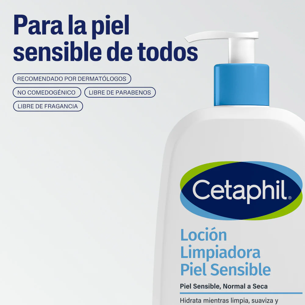 Loción Limpiadora Piel Sensible 473ml CETAPHIL® - Image 3