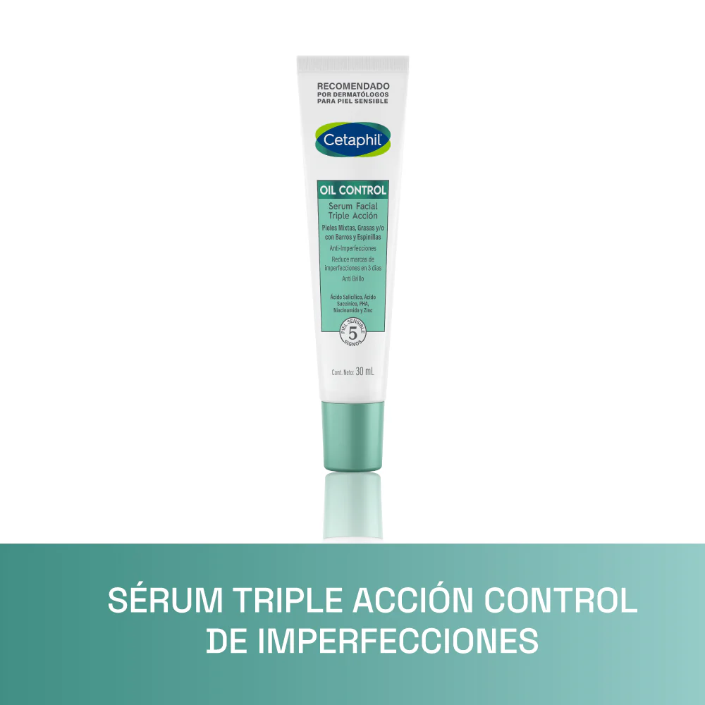 Oil Control Serum Facial Triple Acción 30ml CETAPHIL® - Image 4