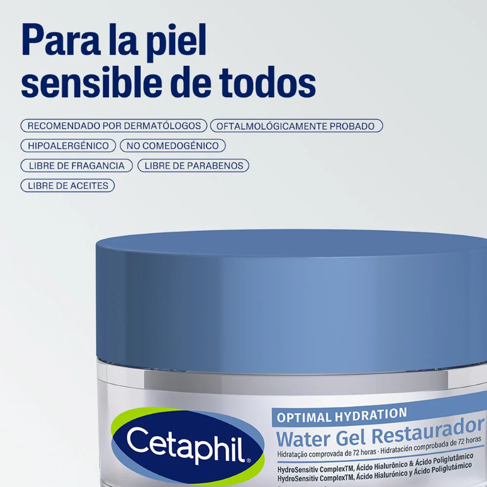 Optimal Hydration Water Gel Restaurador 48g CETAPHIL® - Image 3
