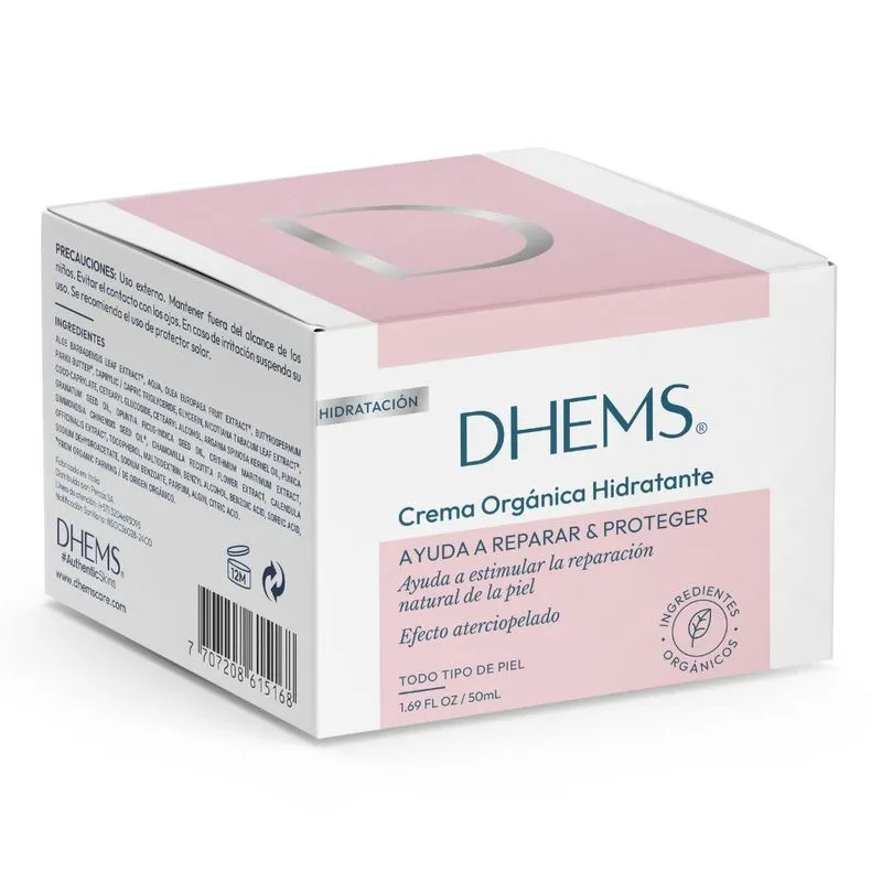 Crema orgánica hidratante 50 ML DHEMS® - Image 2