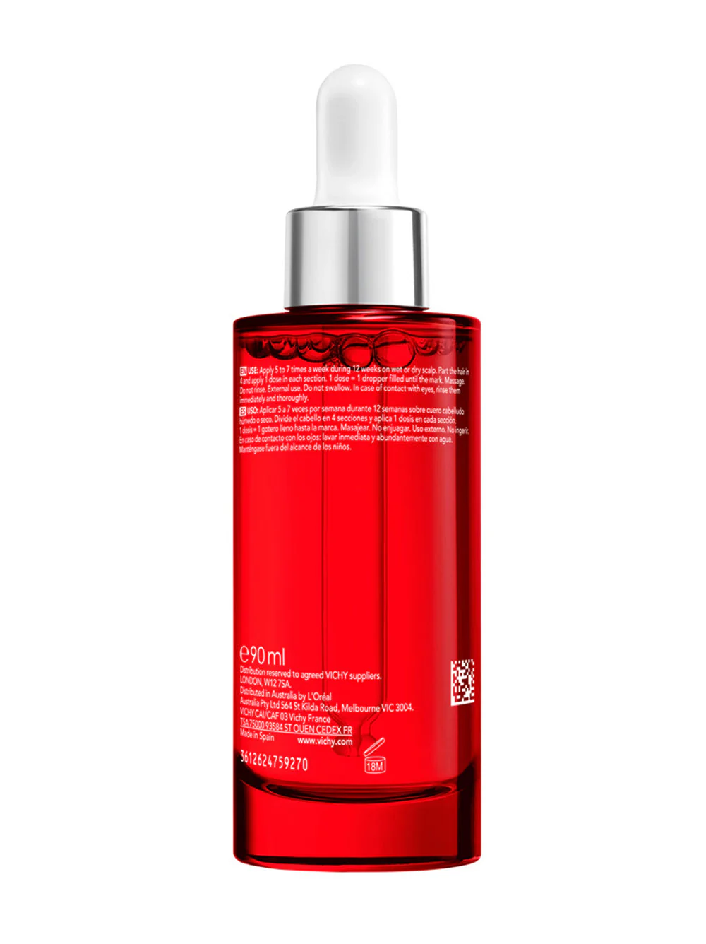 Sérum Fortalecedor Capilar AMINEXIL 90 ML DERCOS - Image 2