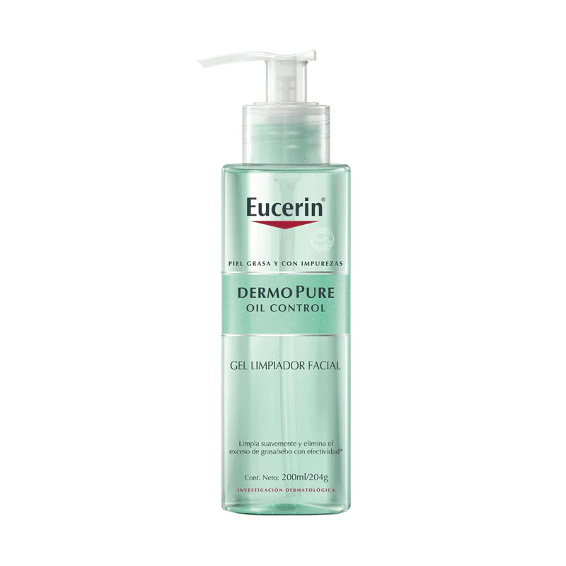 DermoPure Oil Control Gel Limpiador Piel Grasa 200ml EUCERIN®