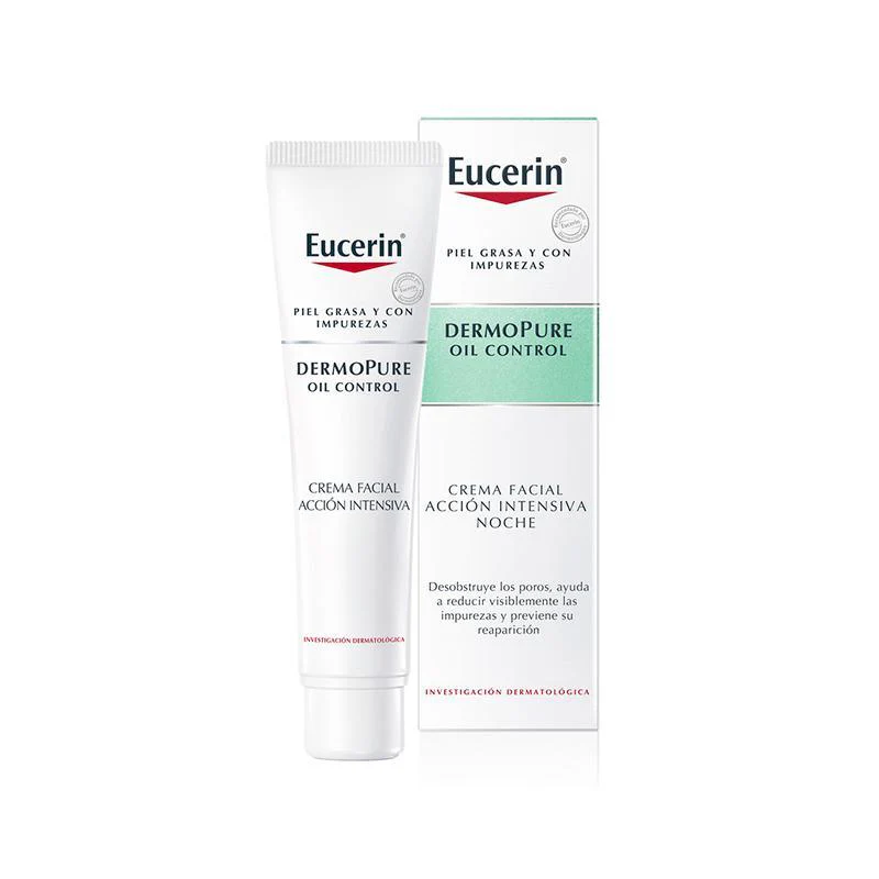 DermoPure Oil Control Crema de Noche 40ml EUCERIN®