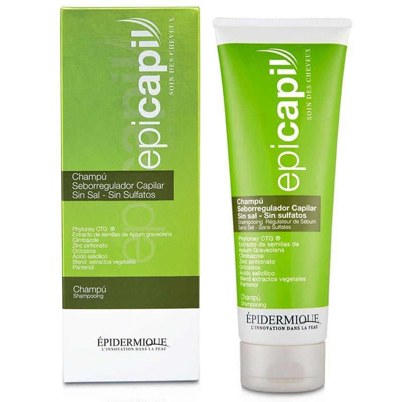 Epicapil Champú Seborregulador Capilar Sin Sal 250ml ÉPIDERMIQUE®