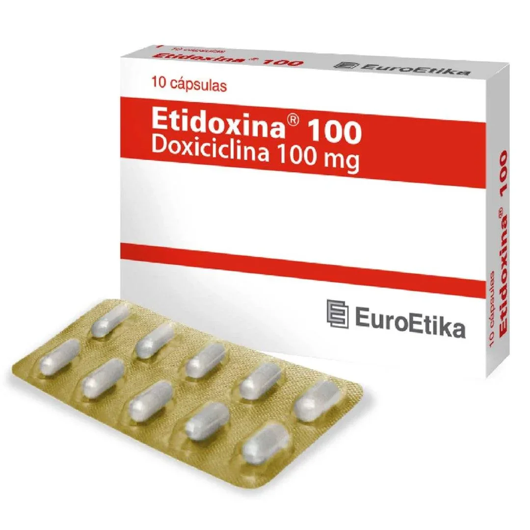 Etidoxina 100mg 10 cápsulas EUROETIKA®