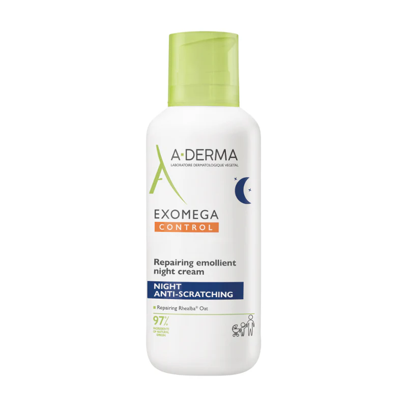 Crema de Noche Control Exomega 400ml A-DERMA®