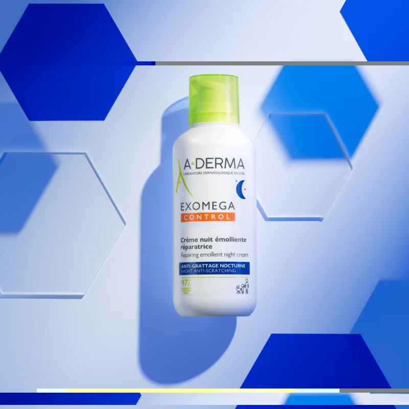 Crema de Noche Control Exomega 400ml A-DERMA® - Image 3