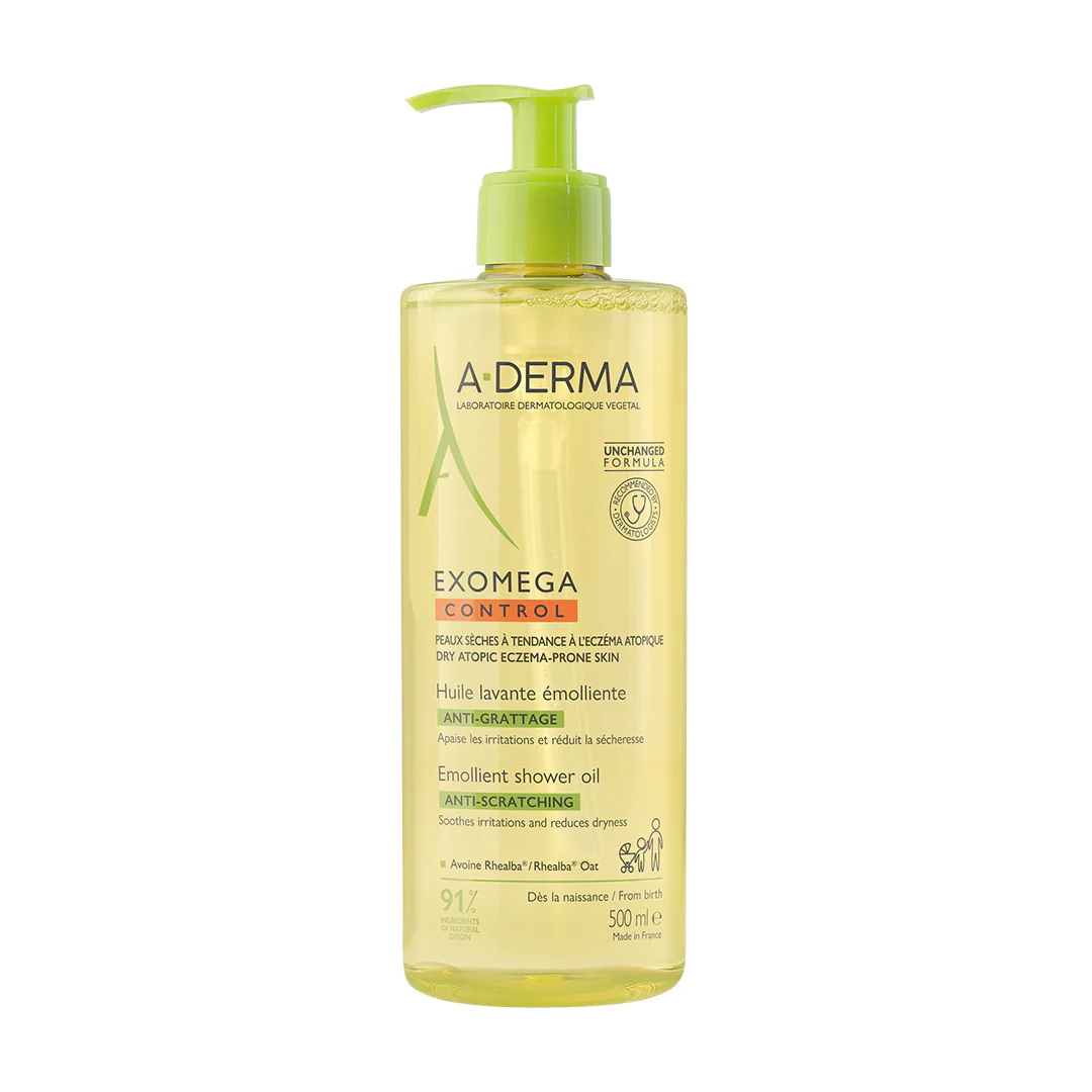 Exomega Control Emoliente Aceite Limpiador 500ml A-DERMA®