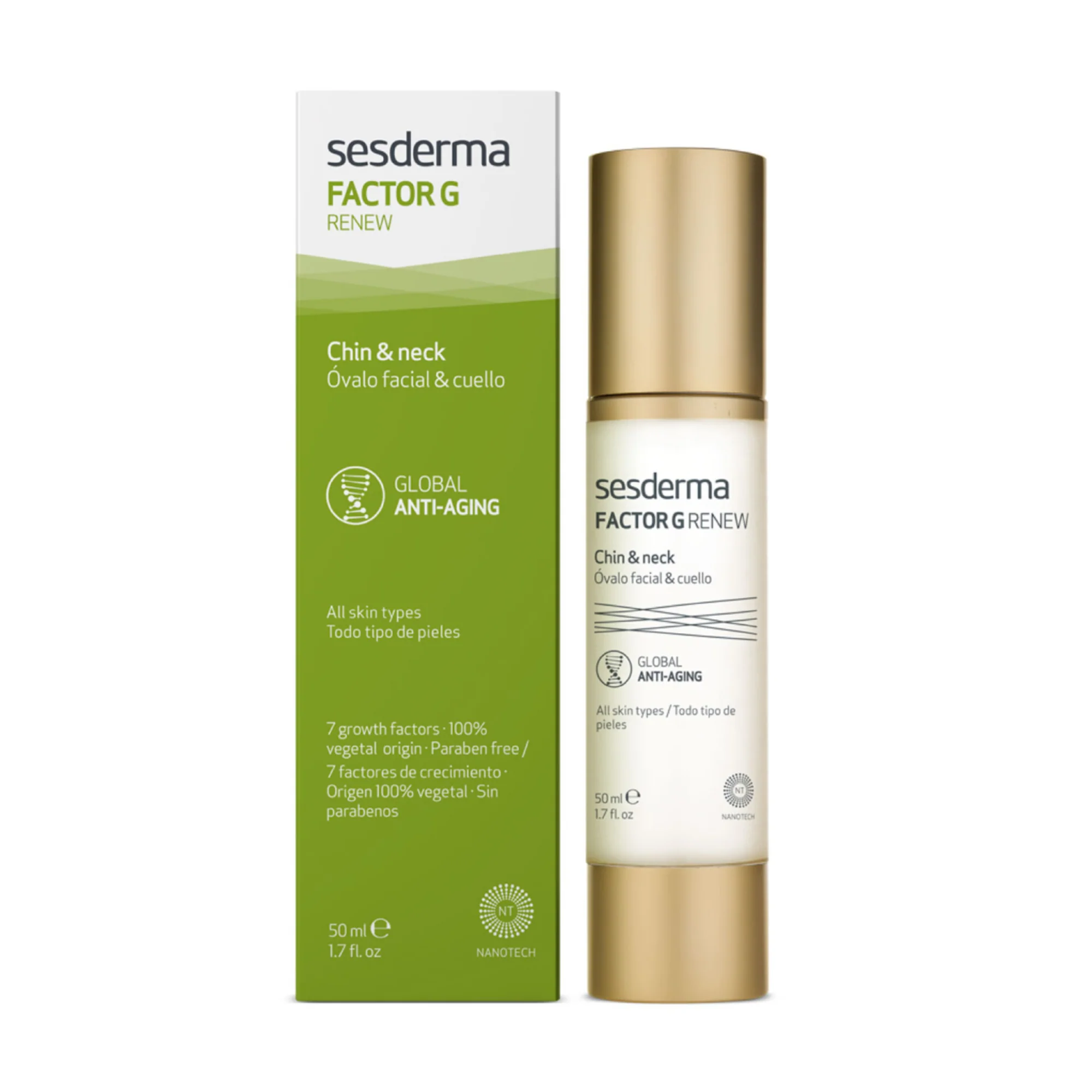 Factor G Renew Ovalo Facial y Cuello 50ml SESDERMA®