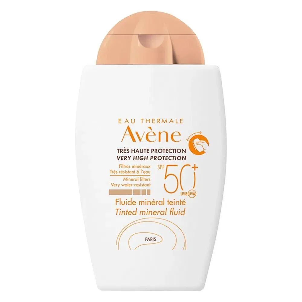 Fluido Mineral Protector Solar con Color SPF50 40ml AVÈNE®