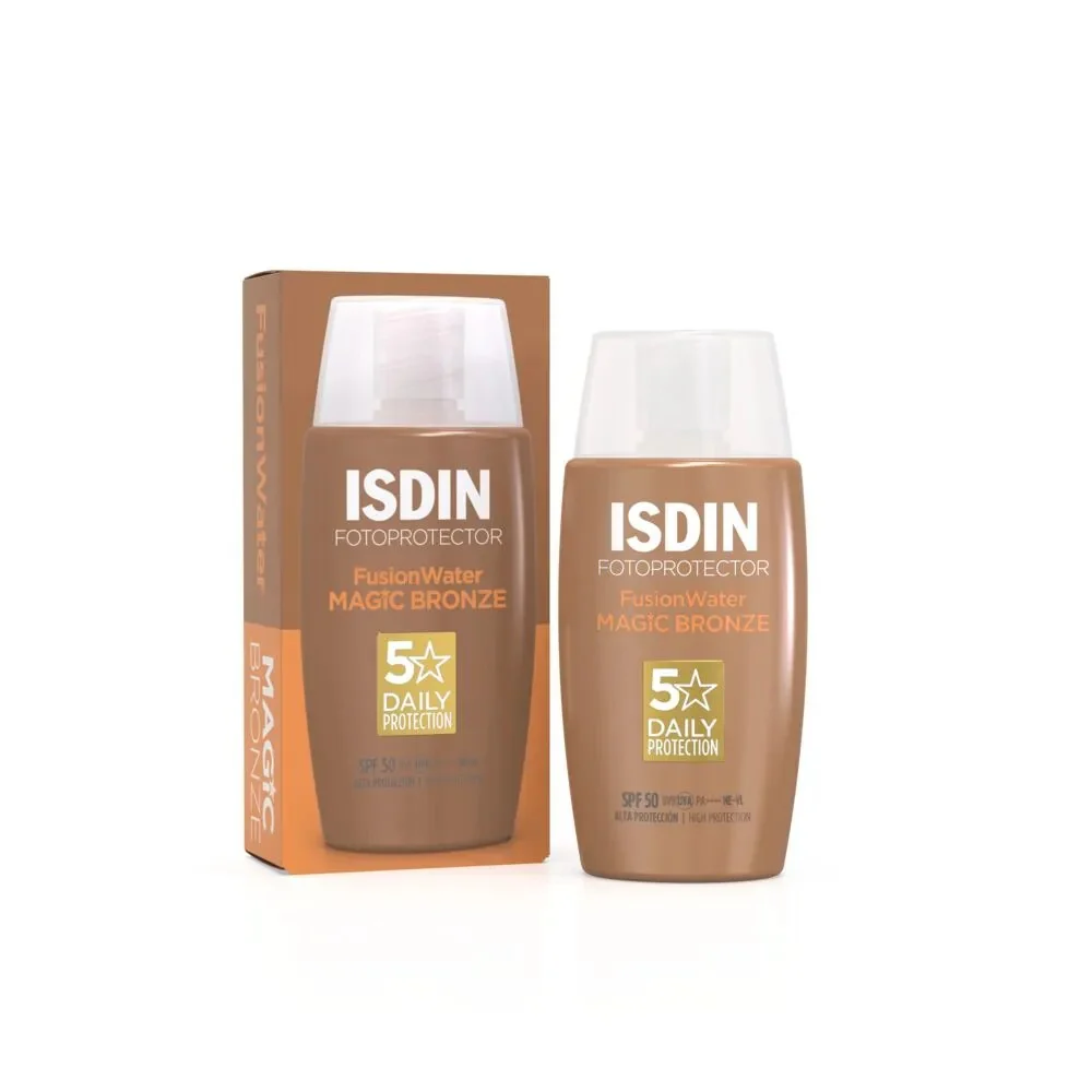 Fotoprotector Fusion Water Magic Color Dark  50ml ISDIN®