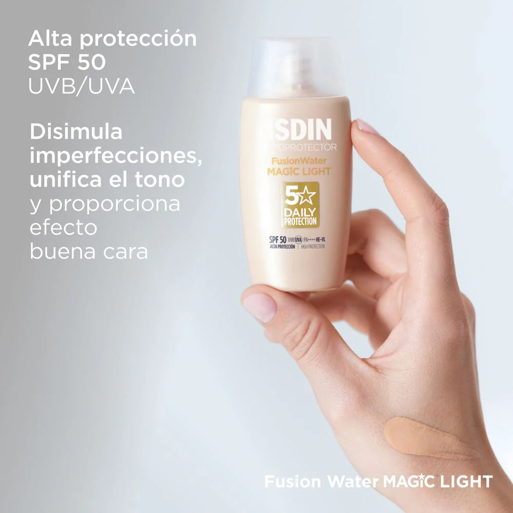 Fotoprotector Fusion Water Magic Light 50ml ISDIN® - Image 2