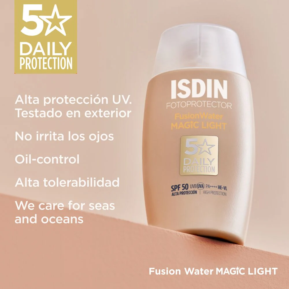 Fotoprotector Fusion Water Magic Light 50ml ISDIN® - Image 3