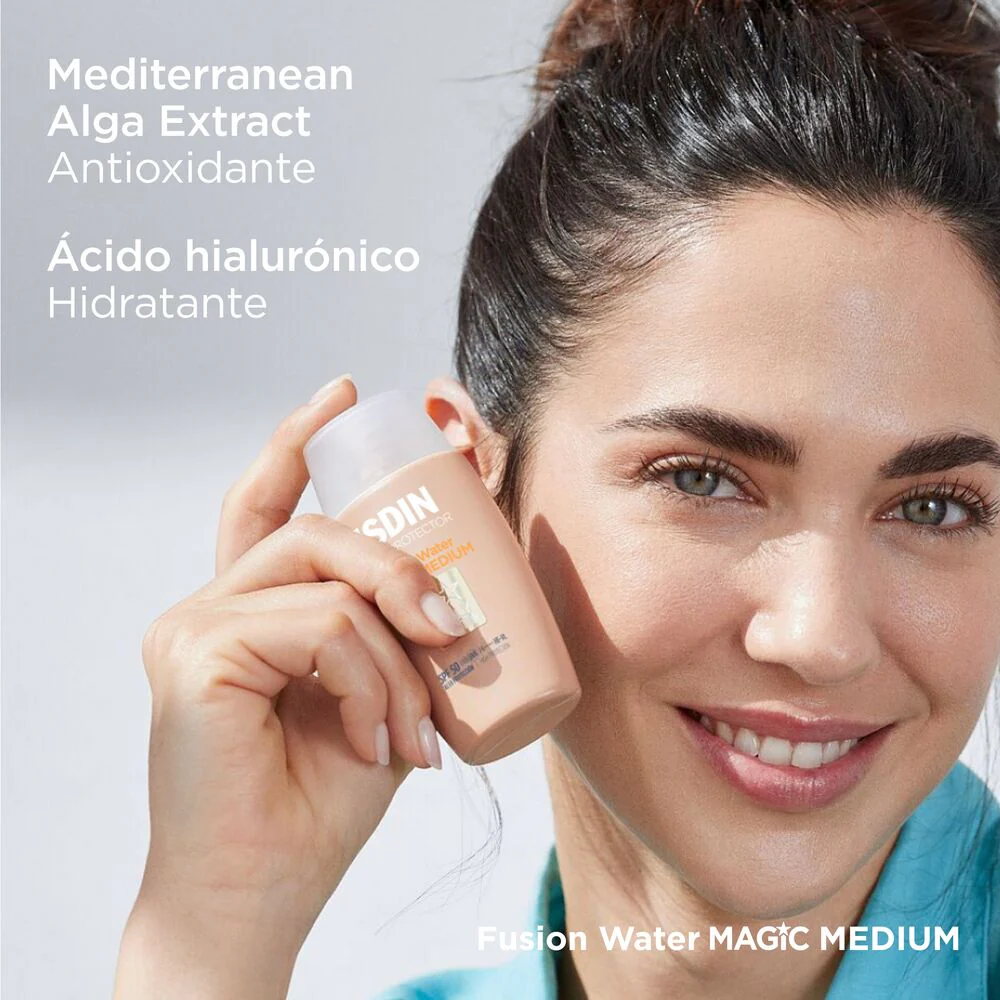 Fotoprotector Fusion Water Magic Color Medium SPF 50 50ml ISDIN® - Image 5