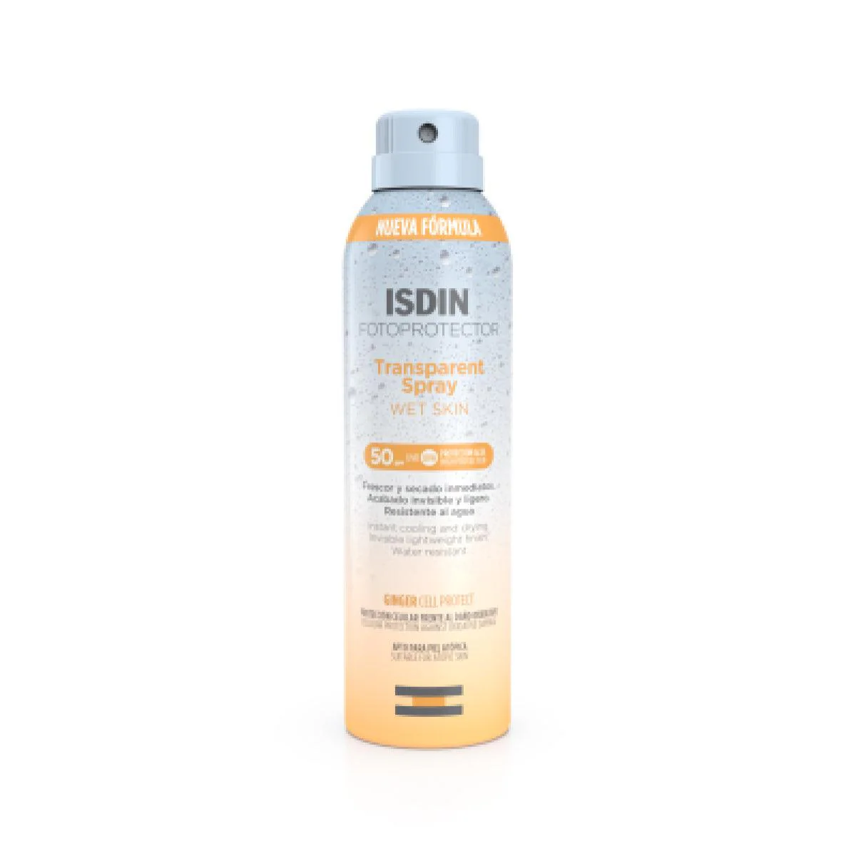 Fotoprotector Transparent Wet Skin SPF50 250ml ISDIN®