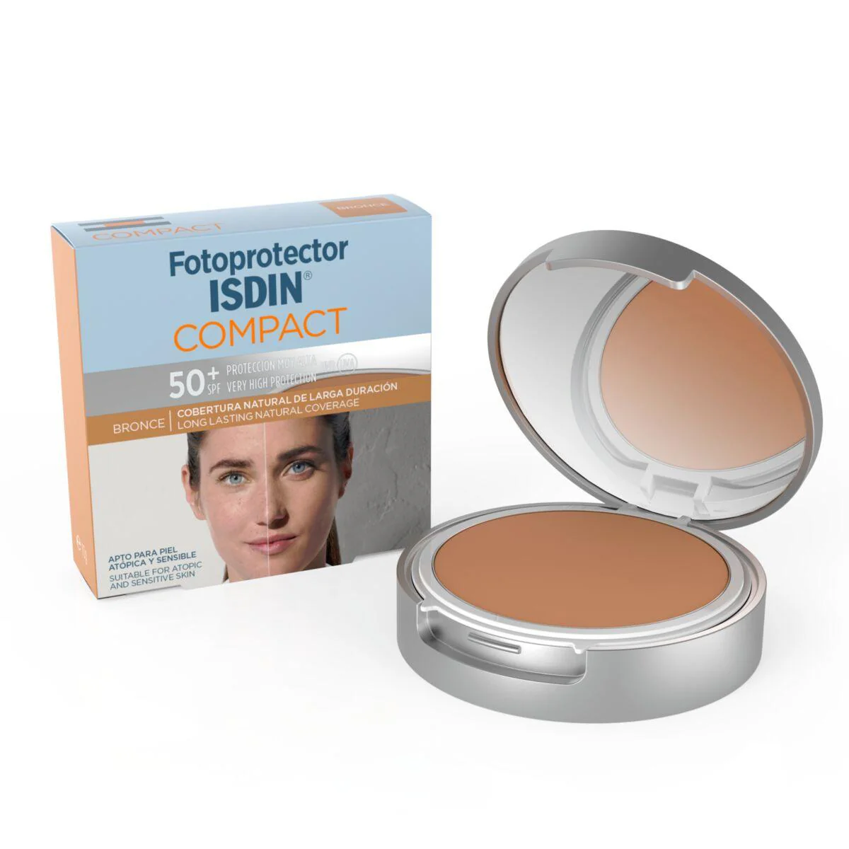 Fotoprotector Compacto Tono Bronce SPF50 ISDIN®