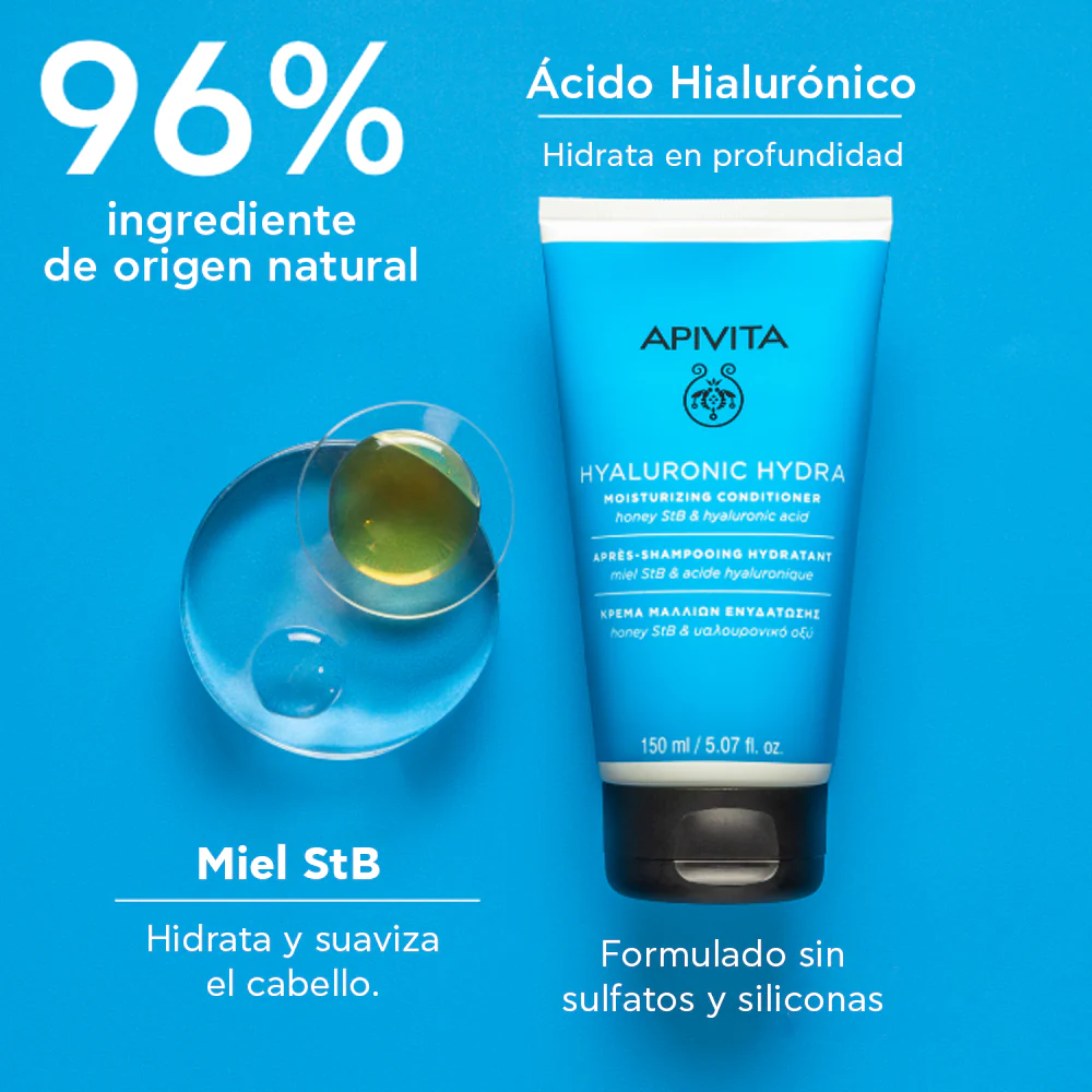 Hyaluronic Hydra Acondicionador 100ml APIVITA® - Image 2