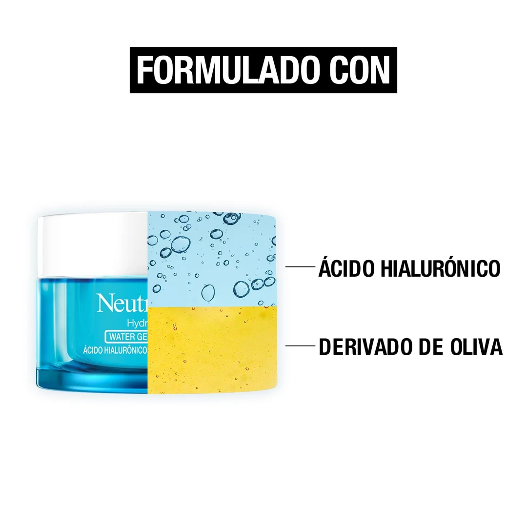 Crema hidratante facial en gel Hydro Boost® Ácido Hialurónico 50g Neutrogena® - Image 3