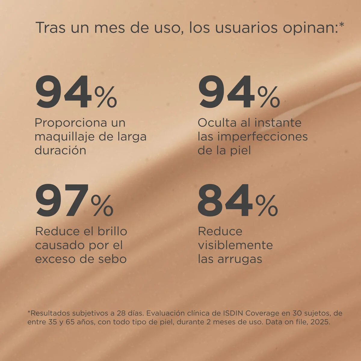 Coverage Base de Maquillaje Tono 3.0 Sand SPF 50+ x 30g ISDIN - Image 5
