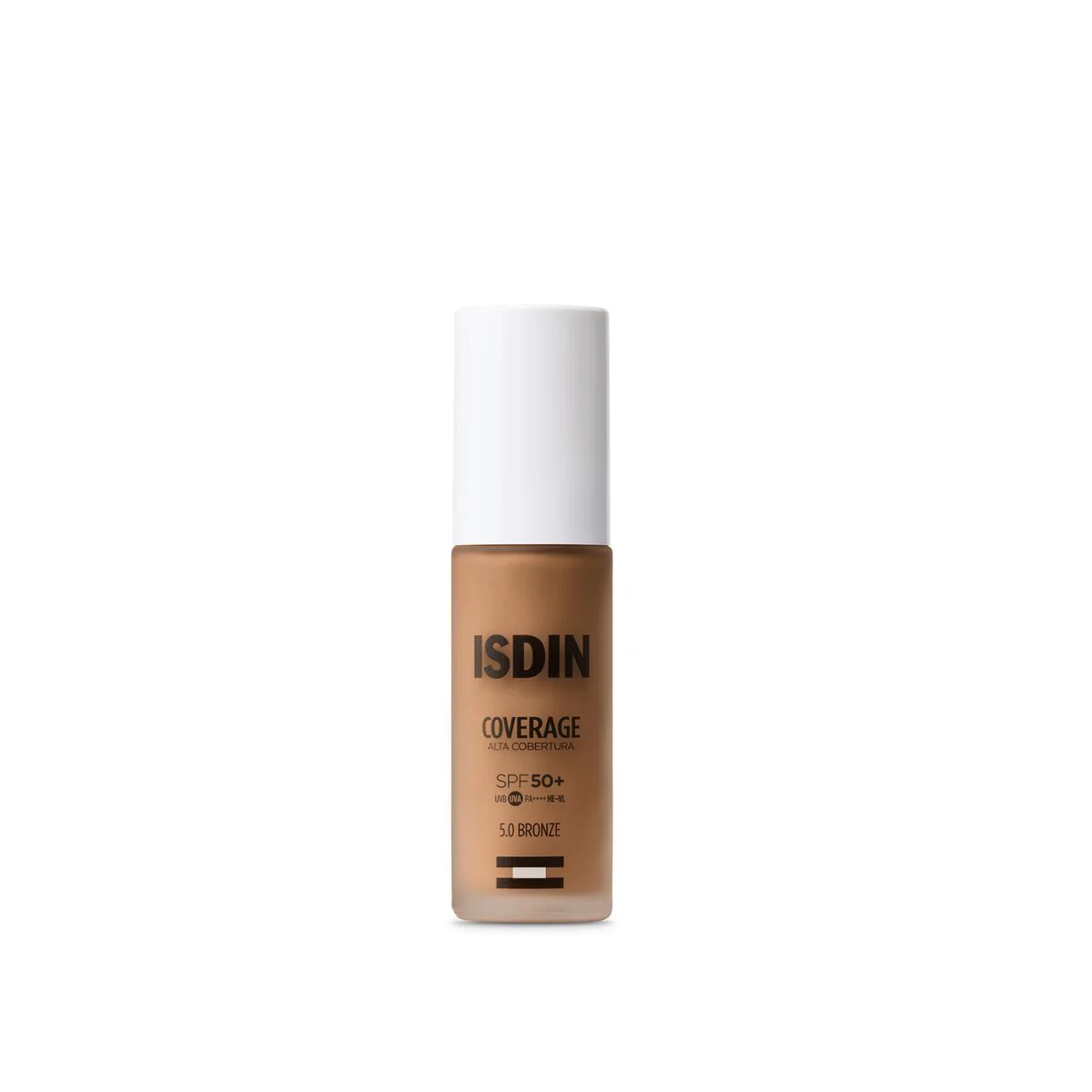 Coverage Base de Maquillaje Tono 5.0 Bronze SPF 50+ x 30g ISDIN