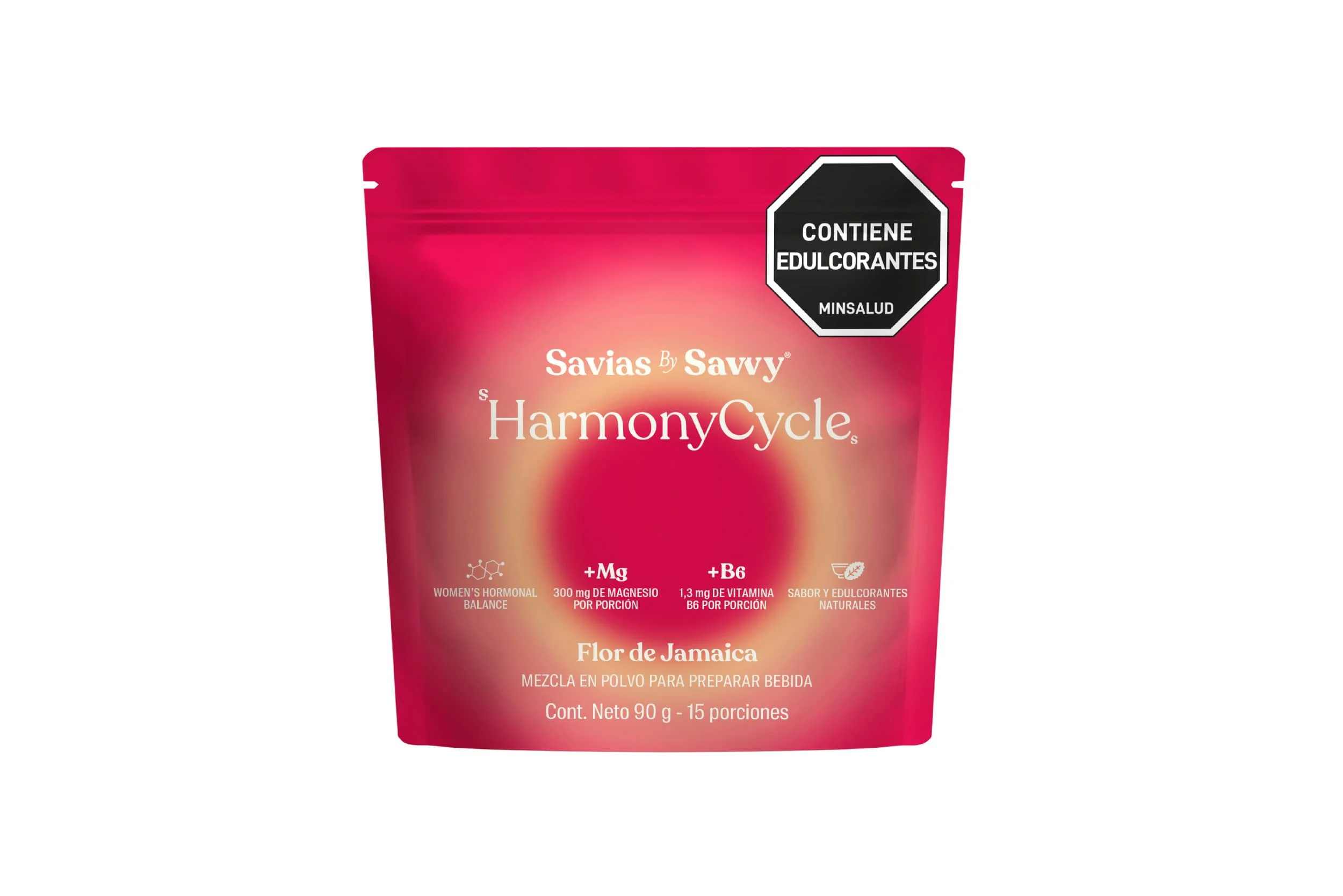 Magnesio y B6 | HarmonyCycle flor de jamaica 90g