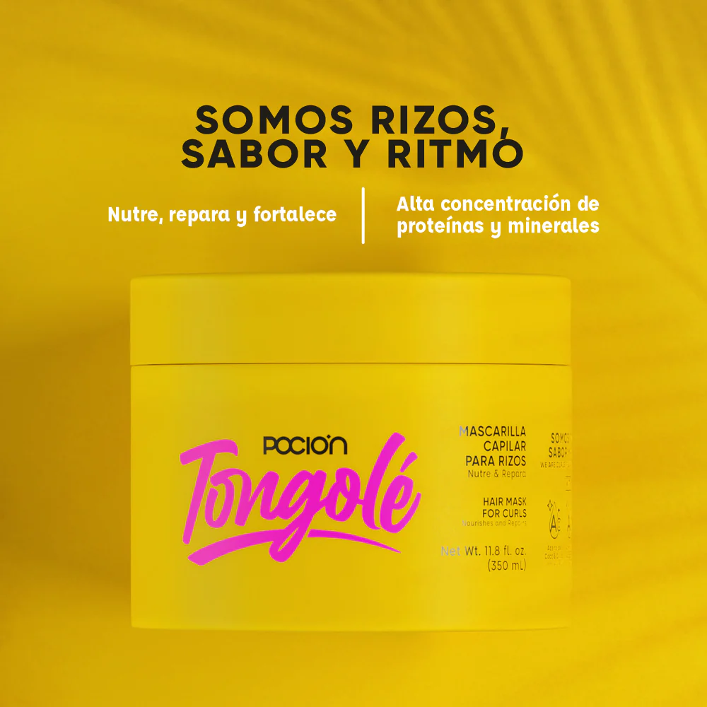 Mascarilla para Rizos Tongolé 350ML POCION - Image 4