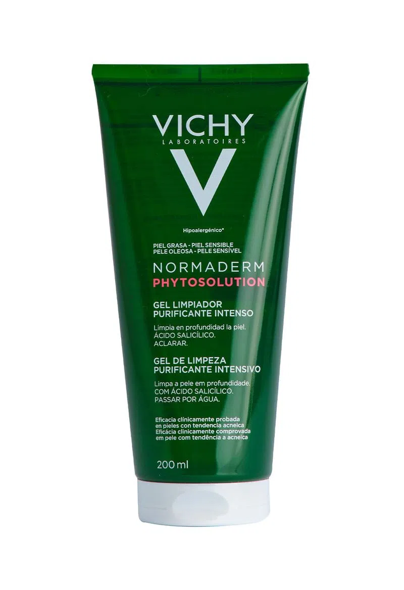 Normaderm Phytosolution Gel Limpiador Piel Grasa con Imperfecciones 200ml VICHY®