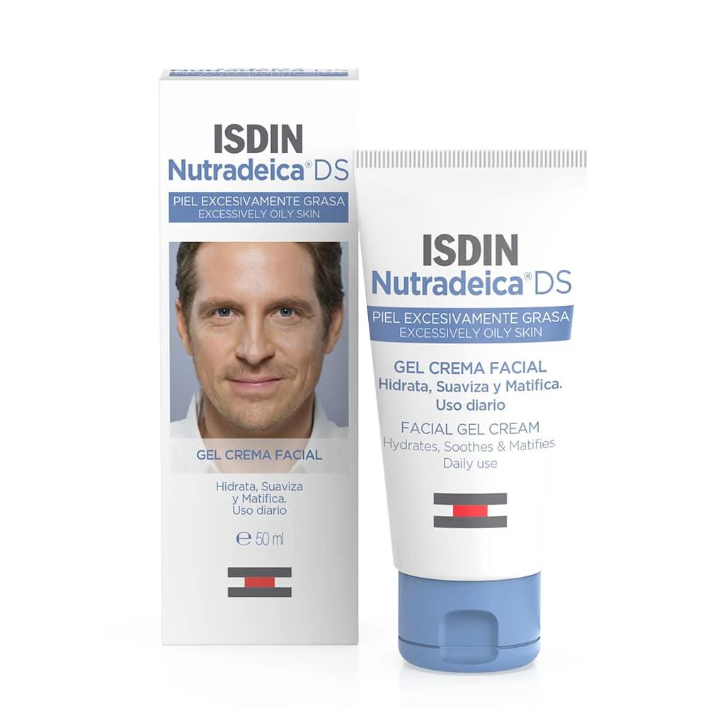Nutradeica DS Gel-Crema Facial Piel Excesivamente Grasa ISDIN®