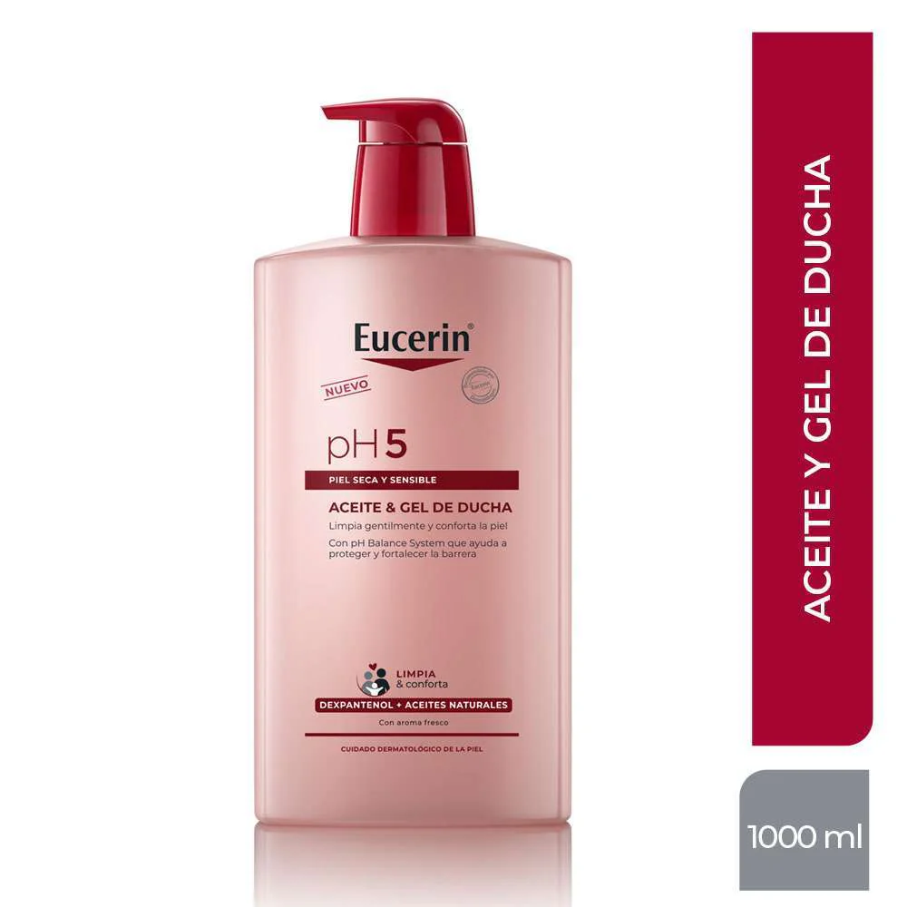 pH5 Aceite y Gel de Ducha 1000m EUCERIN® - Image 2