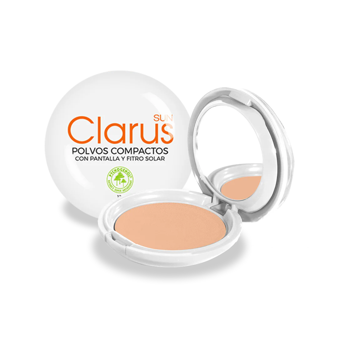 Clarus Polvos Compactos Piel Blanca 12gr BIOHEALTHY®