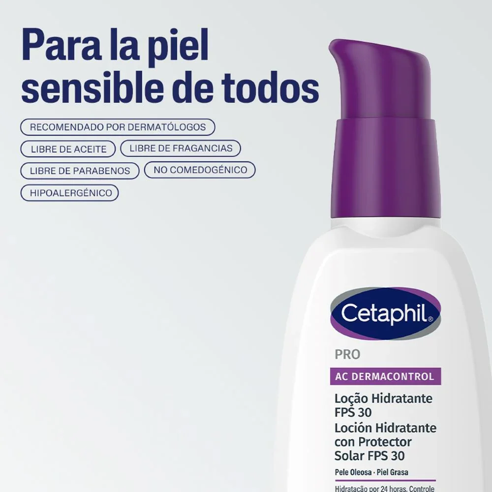 Dermacontrol Hidratante SPF30 118ml CETAPHIL® - Image 3