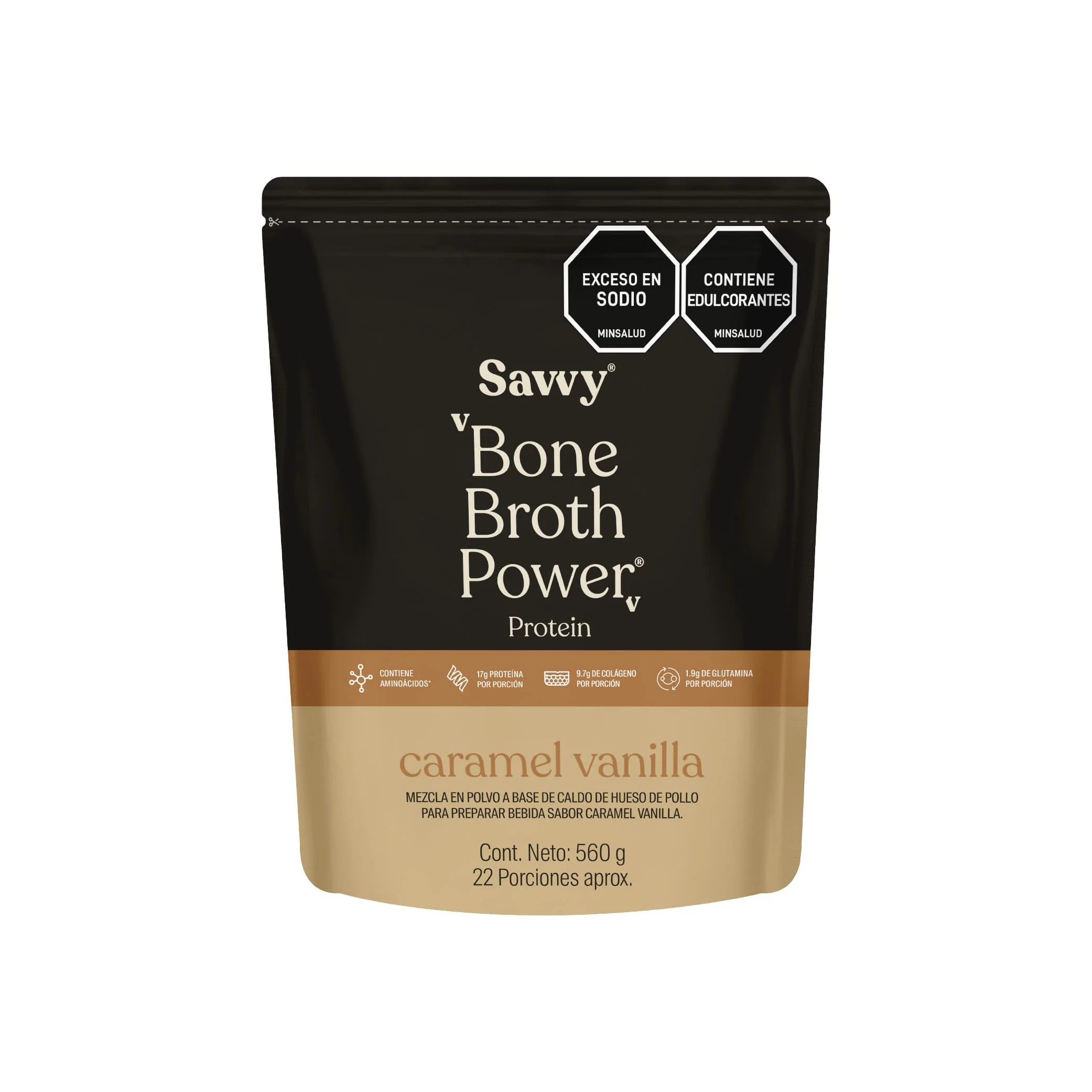 Bone Broth Power® caramel vanilla 560g