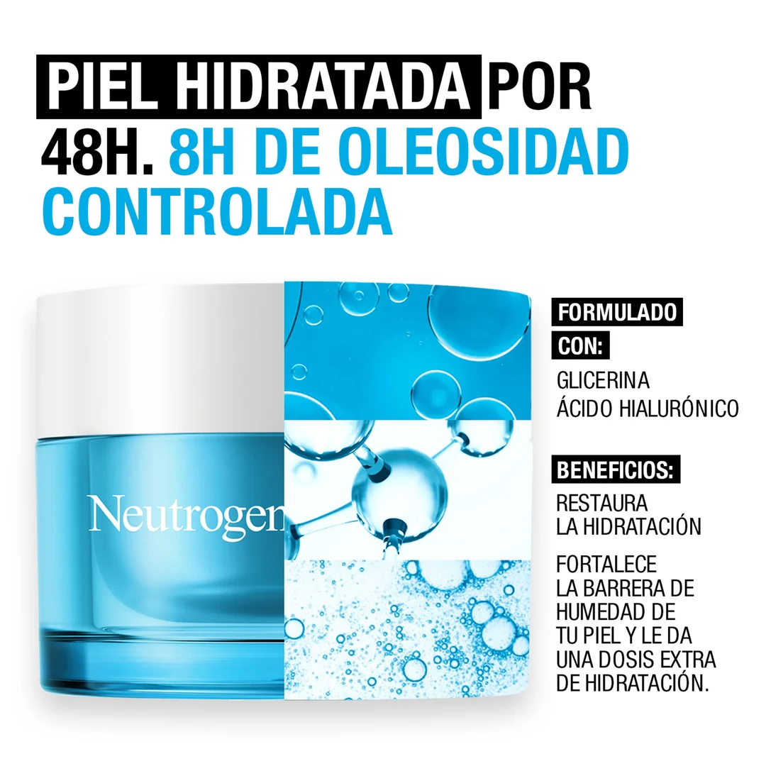 Refill de Crema Hidratante Facial en Gel Hydro Boost® 50g Neutrogena® - Image 4