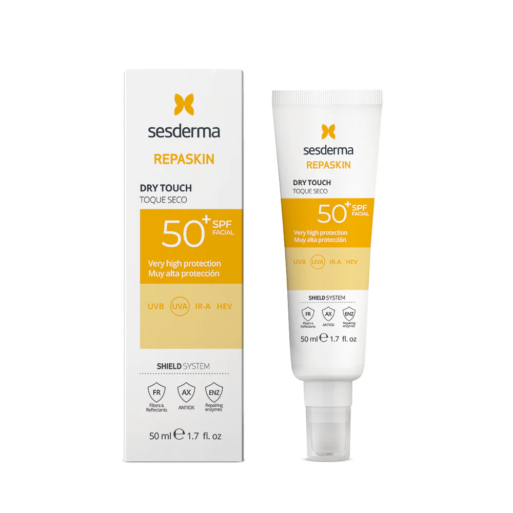 Repaskin Fotoprotector SPF 50+ Facial Toque Seco 50 ml SESDERMA®