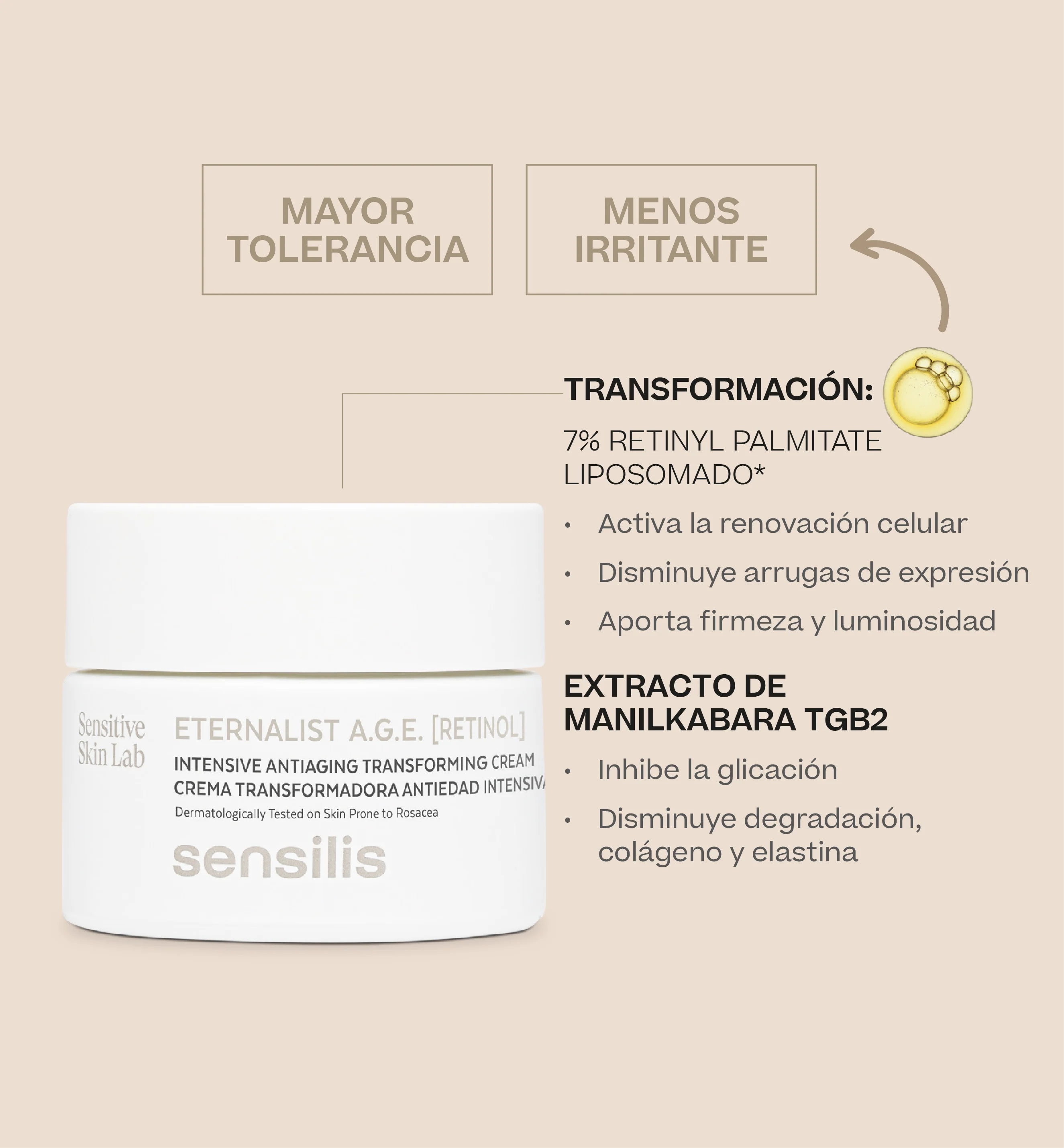 Sensilis Eternalist A.G.E. Retinol 50ml - Image 2