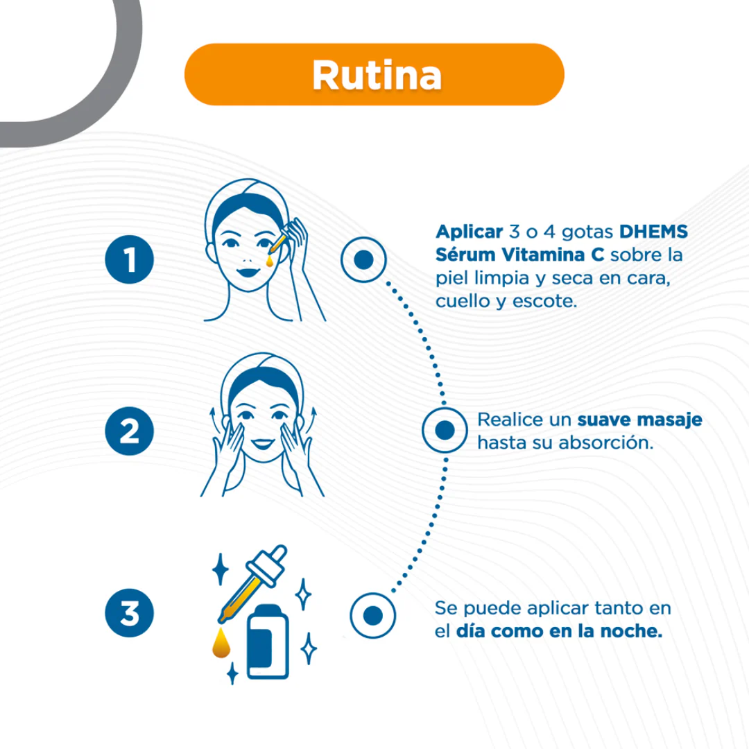 Vitamina C Serum Rejuvenecimiento 15ml DHEMS® - Image 5