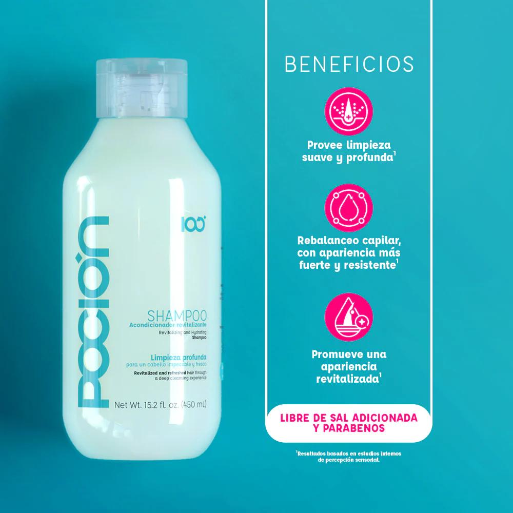 Shampoo de Reparación Profunda 450ML POCION - Image 4